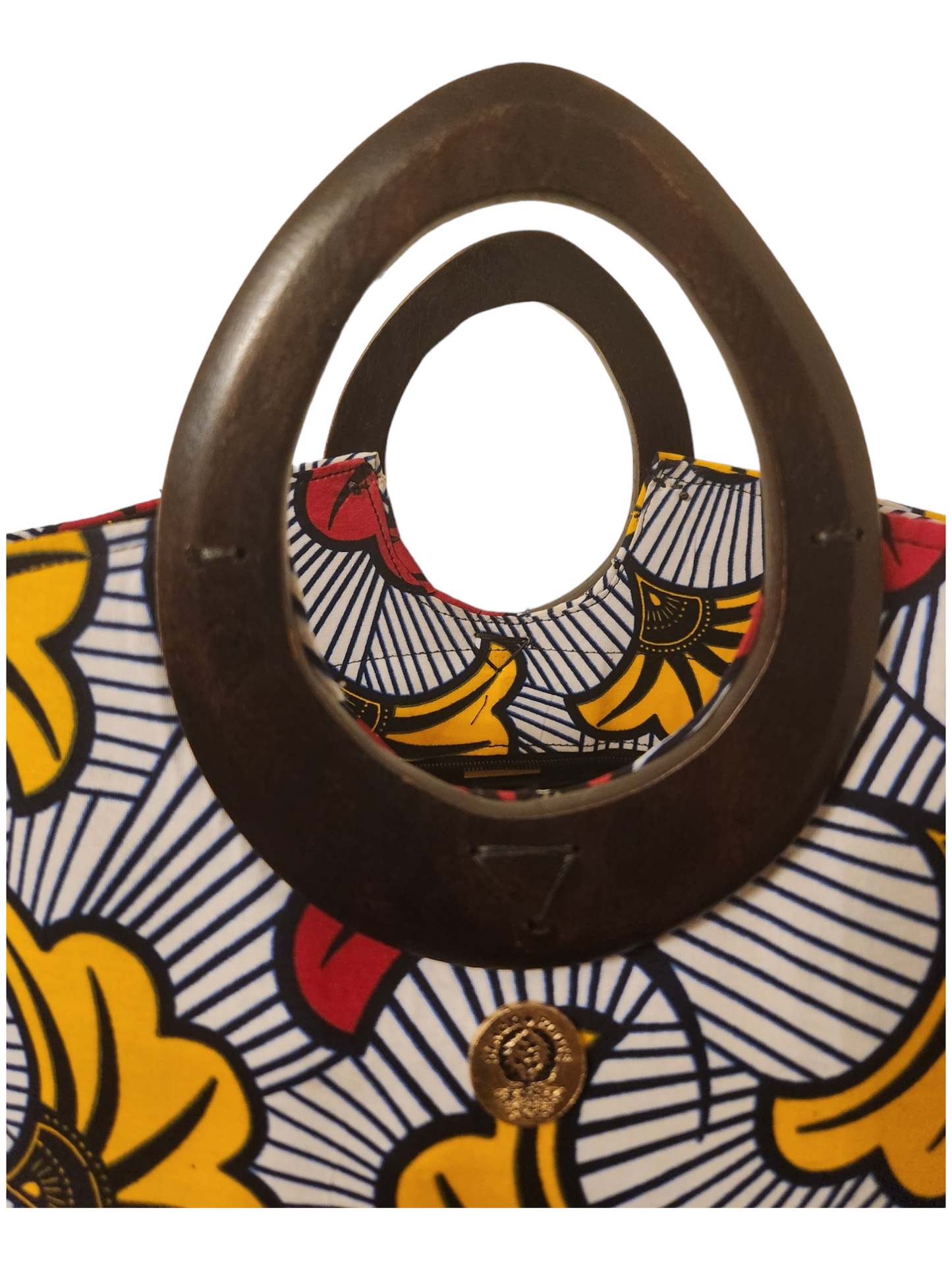 Red & Yellow "Tsehai" Tote