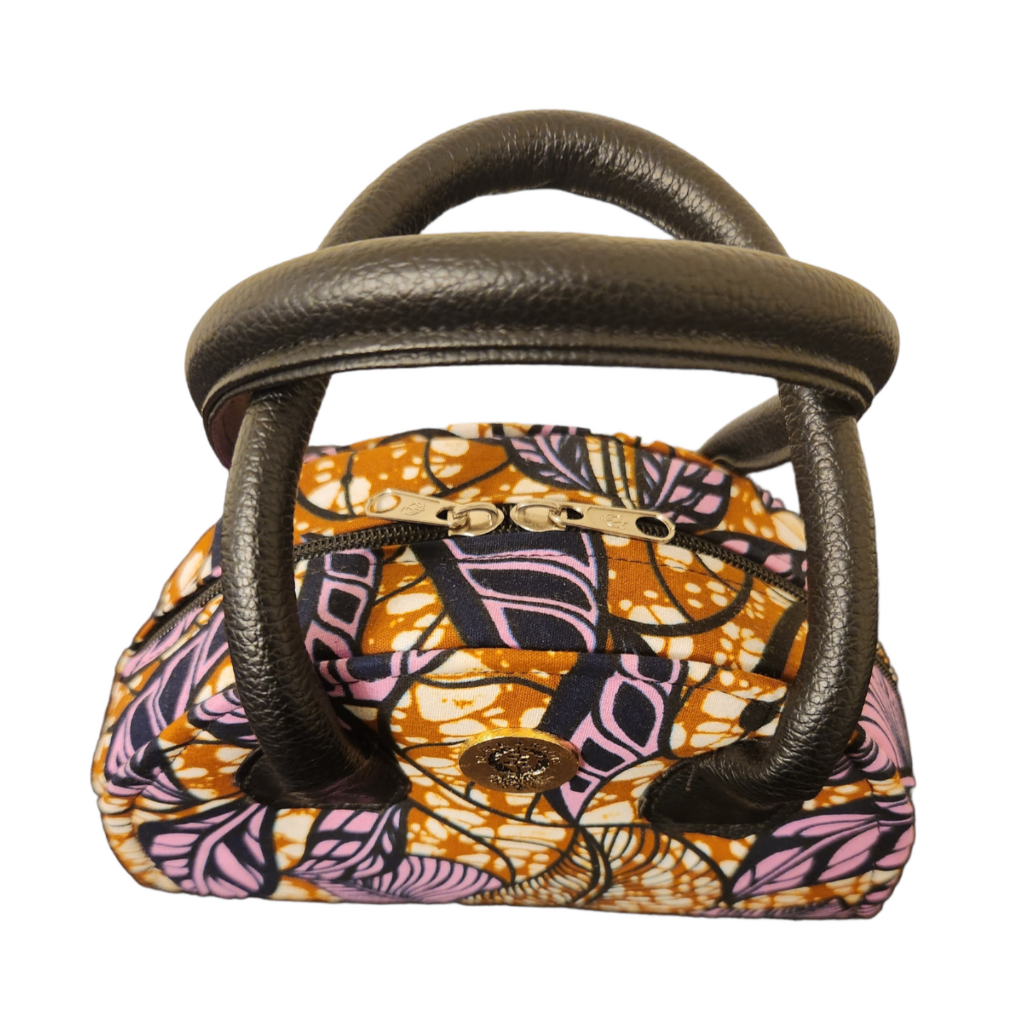 Purple & Brown "Jaimee" Purse