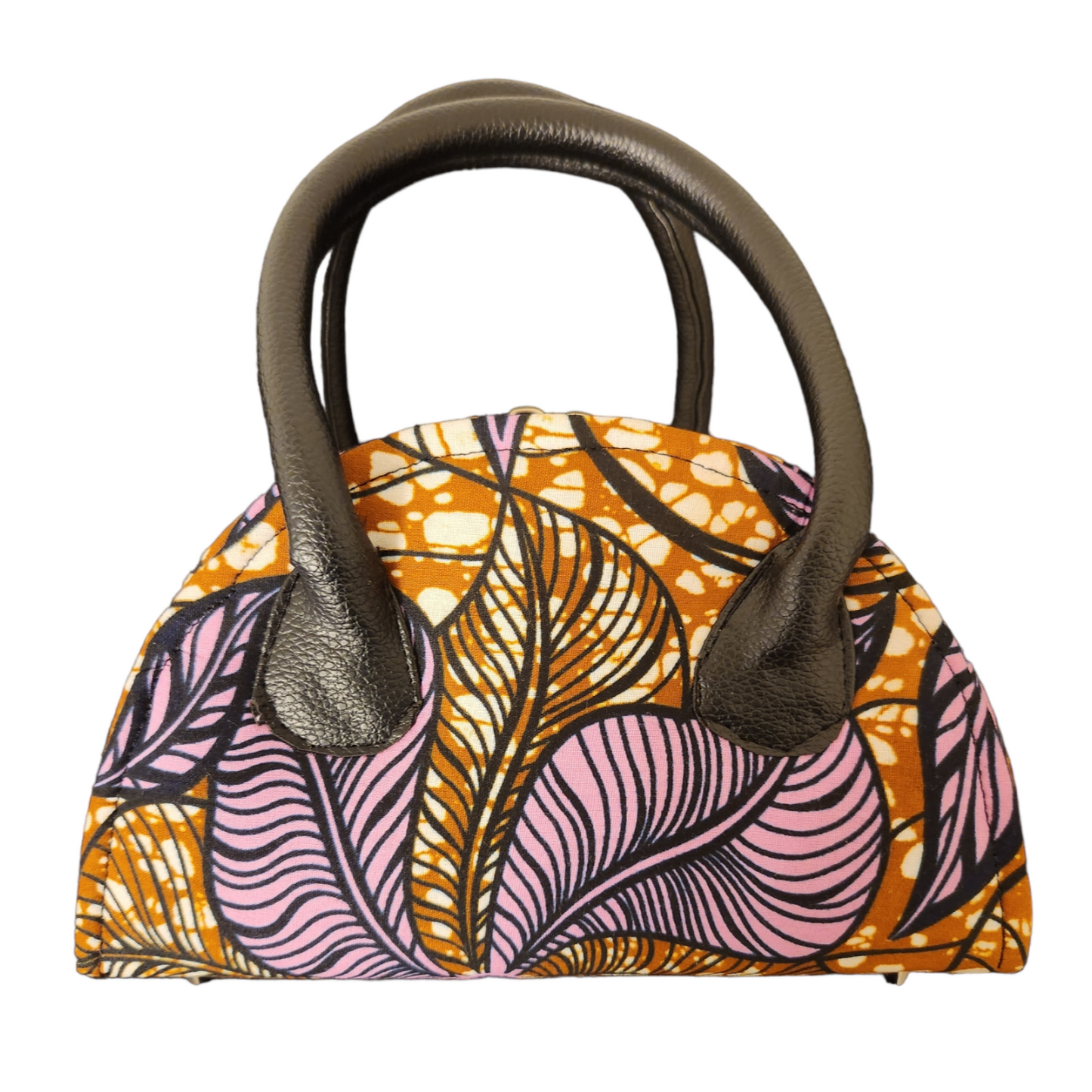 Purple & Brown "Jaimee" Purse