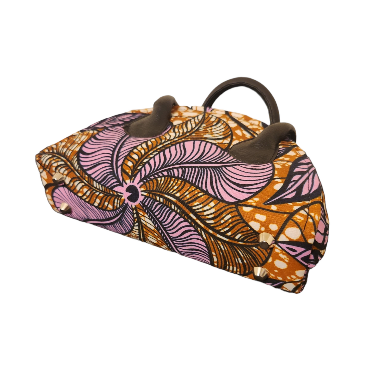 Purple & Brown "Jaimee" Purse