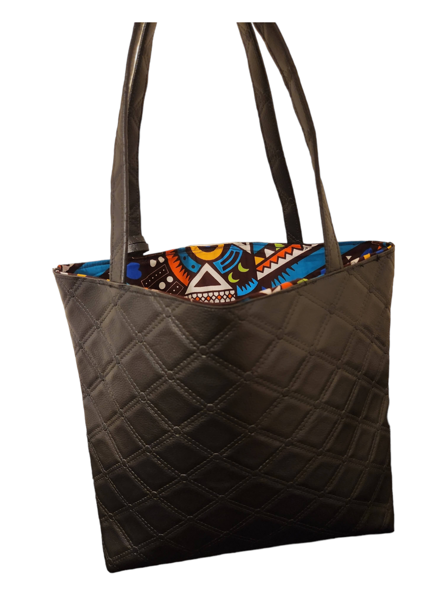 Multi Fusion "Suman" Tote with Makeup Bag