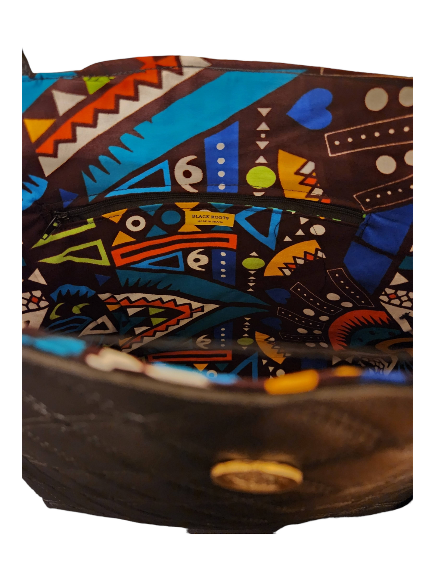 Multi Fusion "Suman" Tote with Makeup Bag
