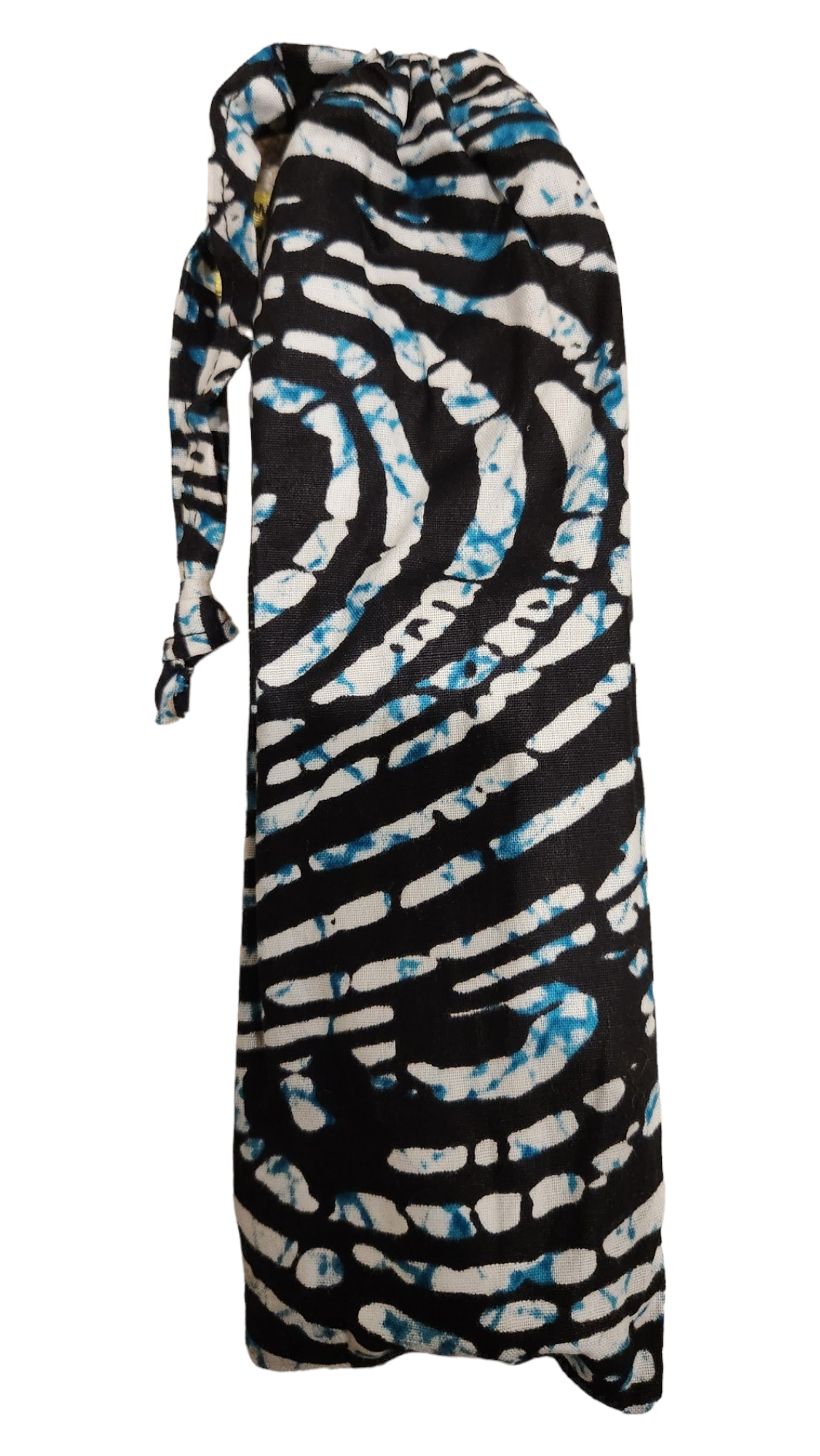 Black & Turquoise Swirl - Fan