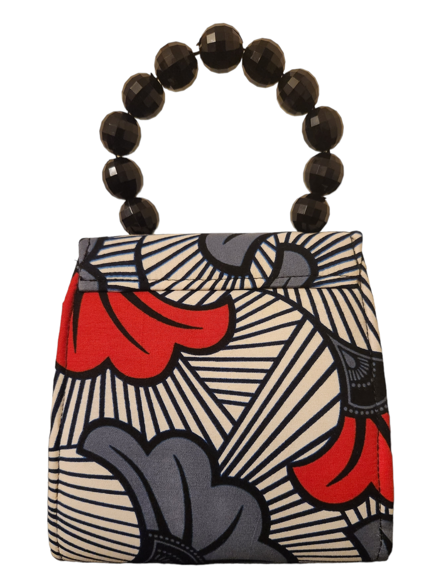 Red & Grey "Ongelle" Purse
