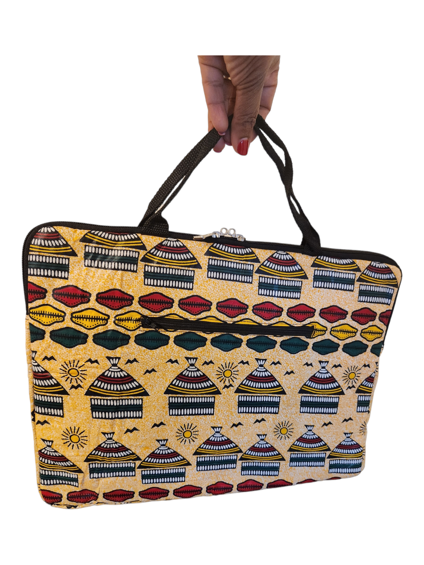 African Village - Laptop Sleeve
