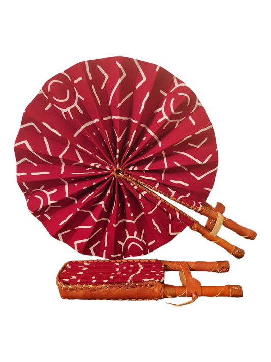 Red & White- Fan