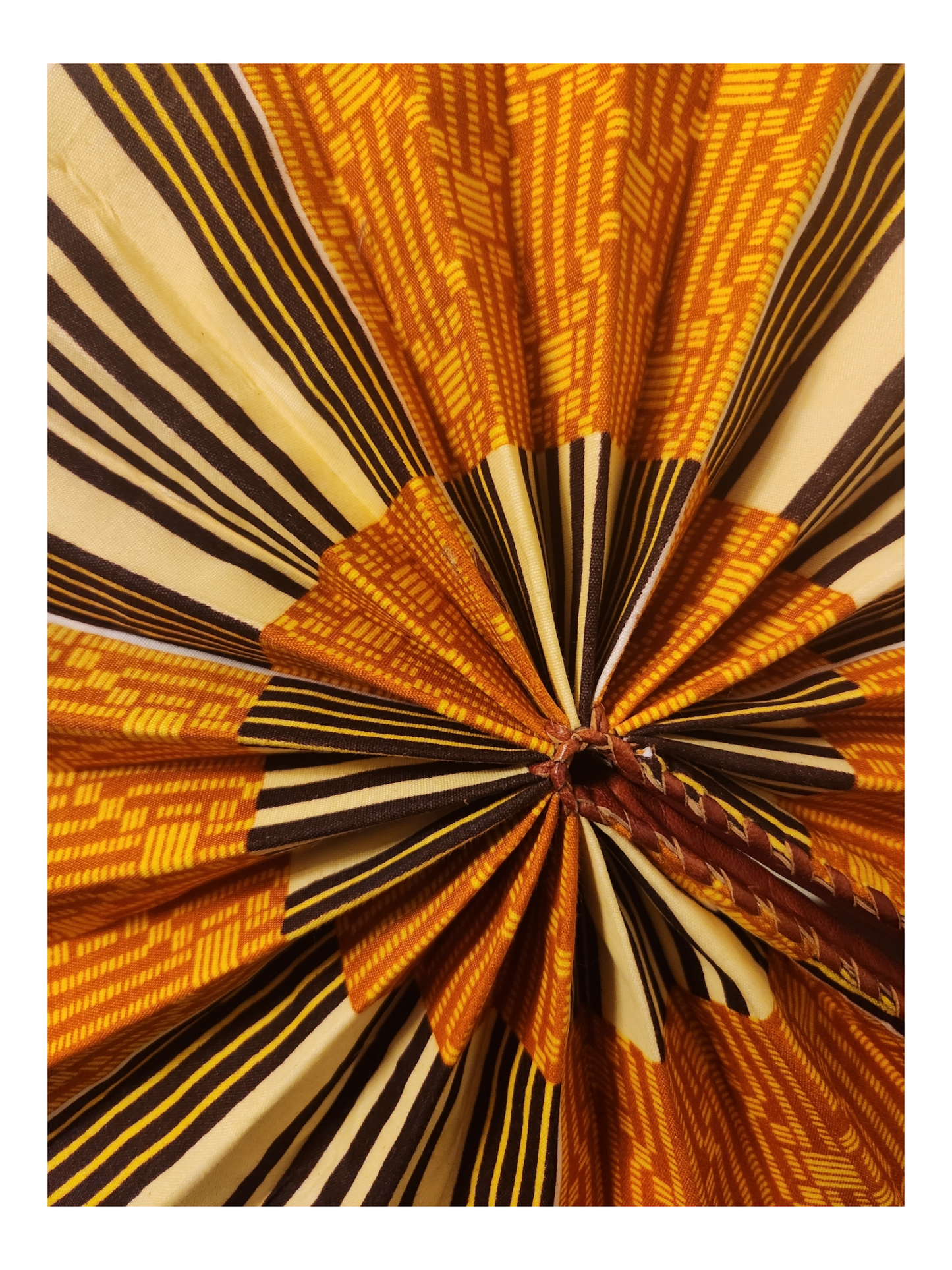 Orange/Brown/Cream - Fan