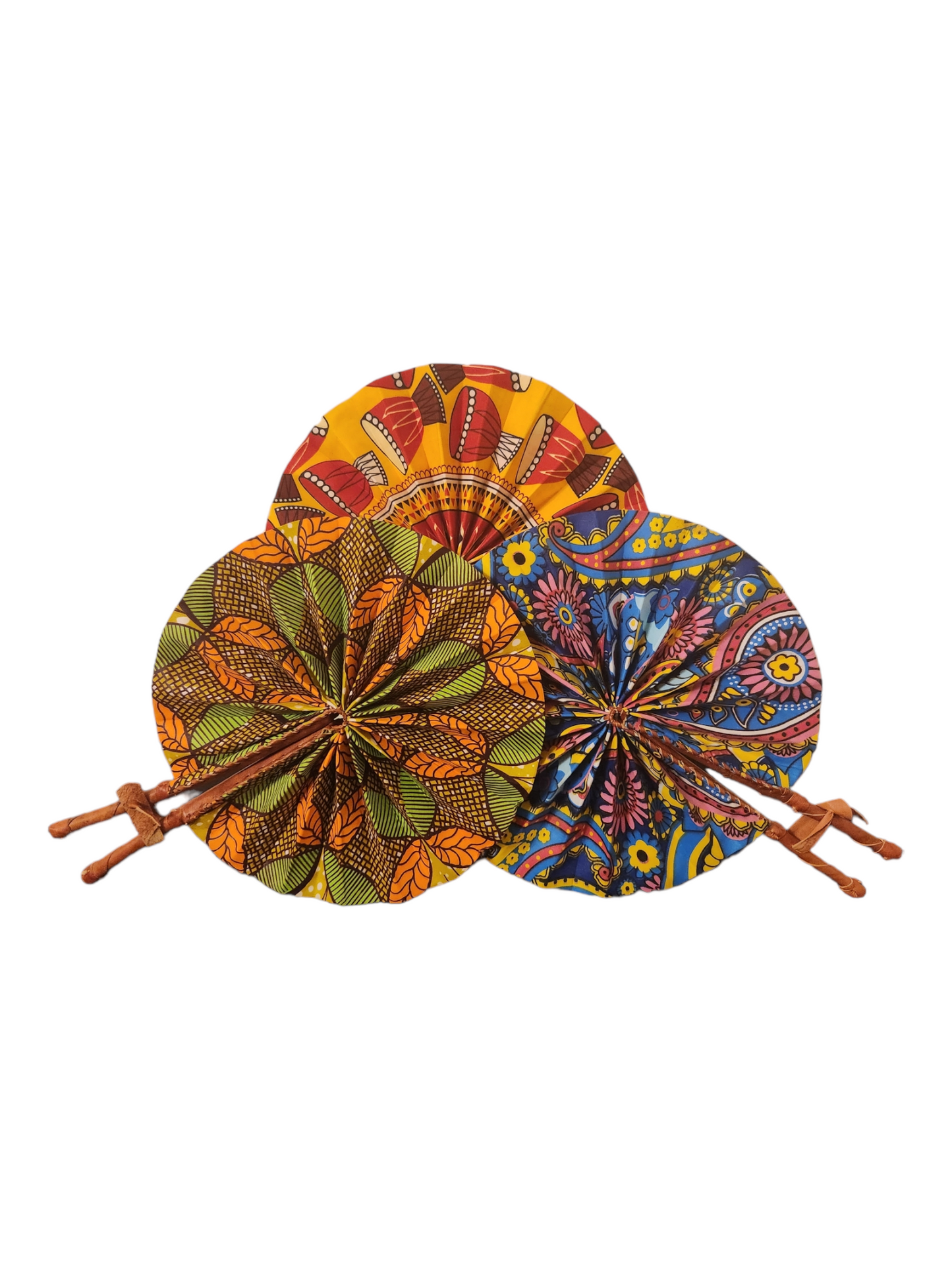 Set of 3 Assorted Fans