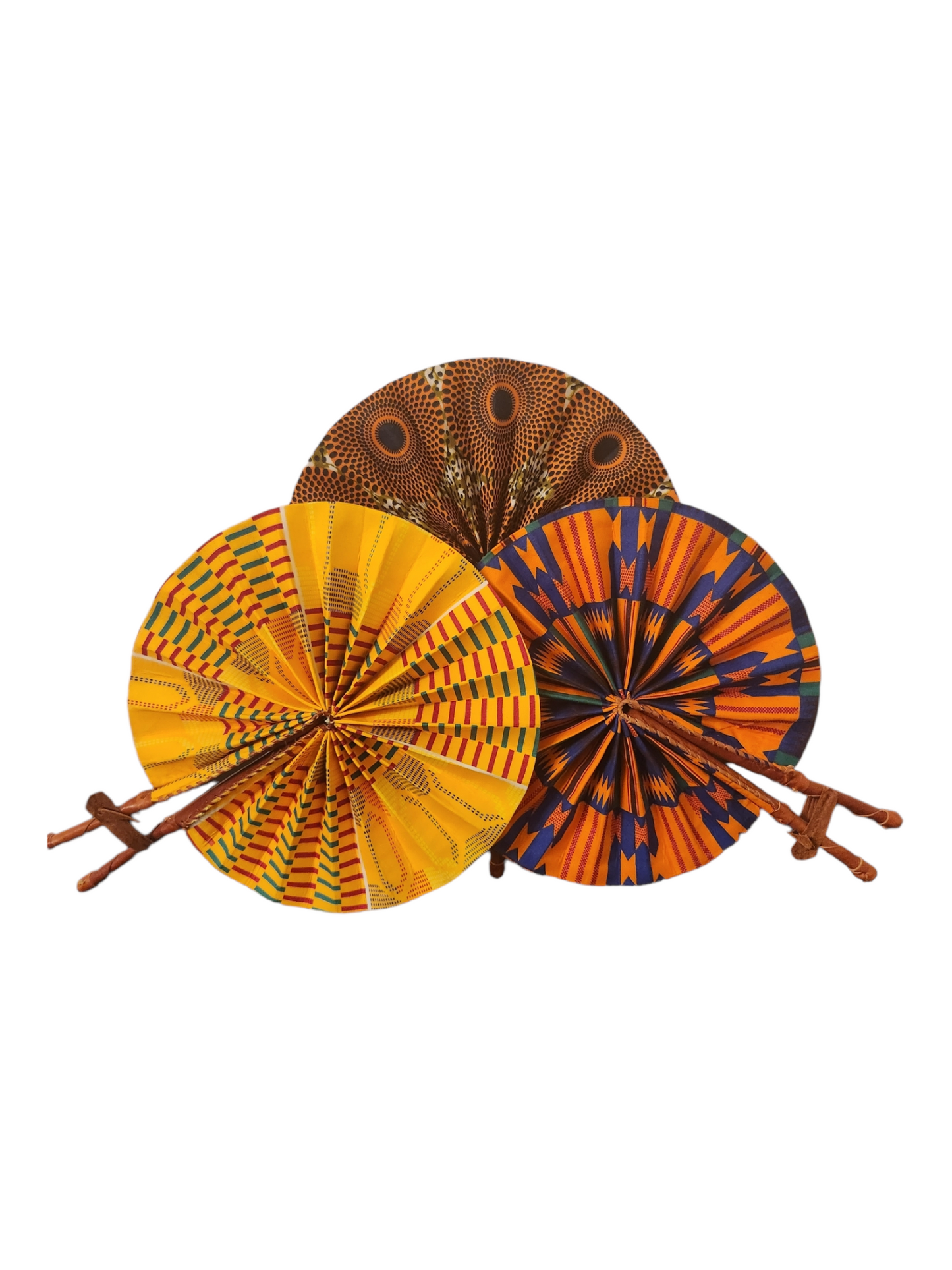 Set of 3 Assorted Fans