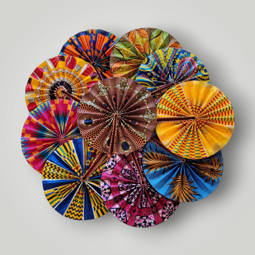 Set of 3 Assorted Fans