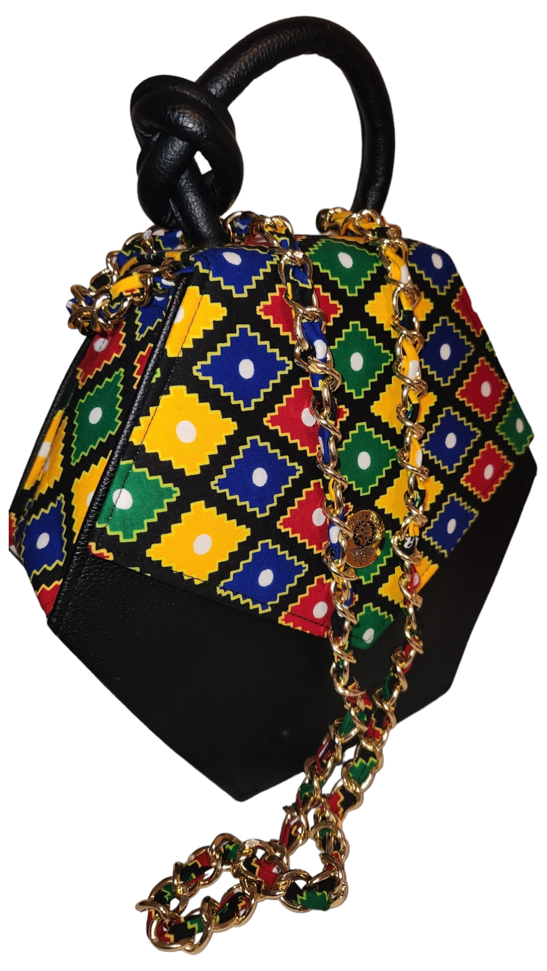 Multicolored "Zindy" Purse