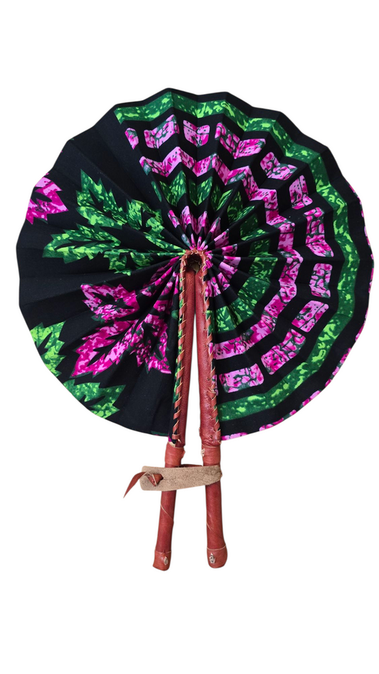 Pink & Green - Fan